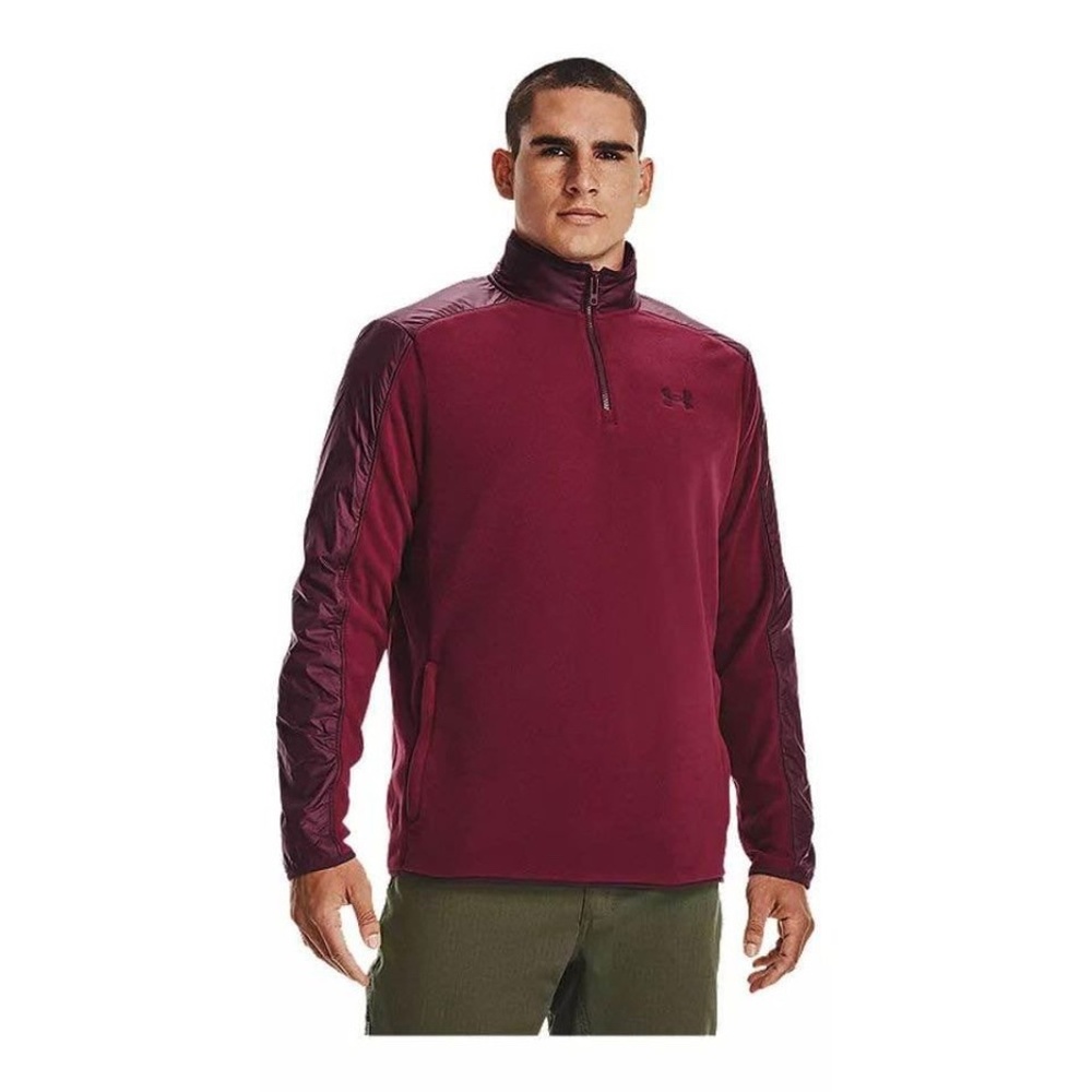 BRAND NEW men under armour polartec quarter zip sweater size S / M / L